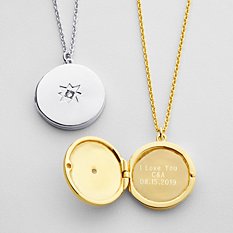 Hidden Message Locket